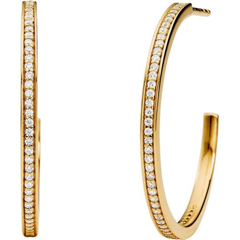 michael kors hoop belt metal|Michael Kors Hoop Earrings .